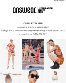 Answear - GUESS EXTRA -35%