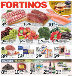Fortinos flyer from Thursday 14.09.