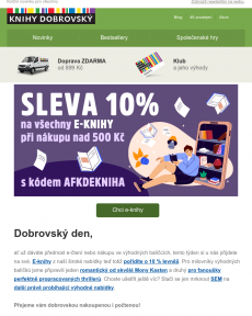 Knihy Dobrovský - Výhodné balíčky, slevy na e-knihy i dárky k nákupu