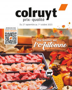 Catalogue Colruyt de du mercredi 27.09.