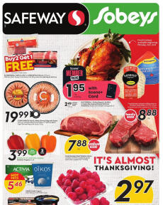 Safeway flyer from Thursday 28.09.