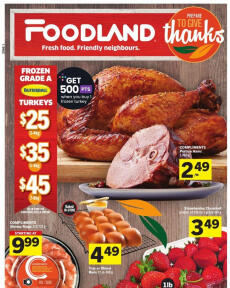 Foodland flyer from Thursday 28.09.