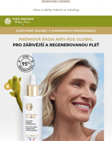 Yves Rocher - Produkty prémiové řady máme nyní se slevou 30 %.