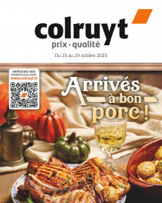 Catalogue Colruyt de du mercredi 25.10.