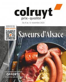 Catalogue Colruyt de du mercredi 08.11.