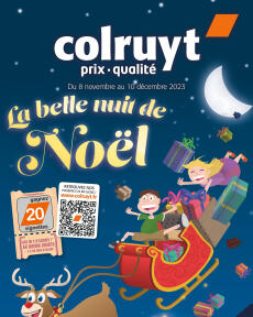 Catalogue Colruyt de du mercredi 08.11.