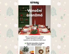 Sinsay - Vánoční ozdoby již od 49 CZK