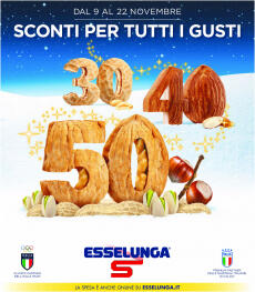 Esselunga - Sconti 30% 40% 50%