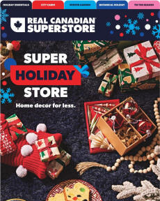 Real Canadian Superstore - Holiday Book
