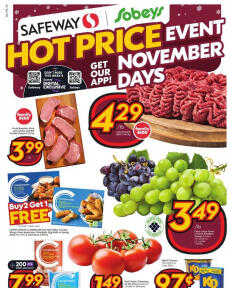 Safeway flyer from Thursday 16.11.