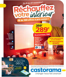 Catalogue Castorama de du mercredi 08.11.