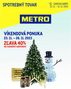 Metro - Spotrebný tovar