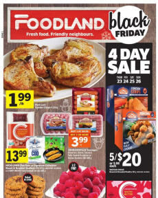 Foodland flyer from Thursday 23.11.