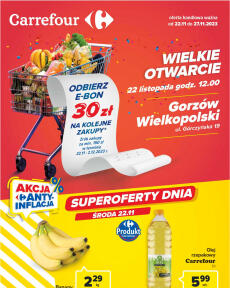 Carrefour - Gazetka Wielkie otwarcie Gorzów Wielkopolski