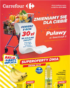 Carrefour - Gazetka Carrefour Puławy