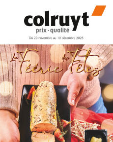 Catalogue Colruyt de du mercredi 29.11.