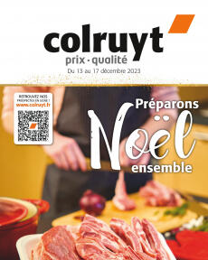 Catalogue Colruyt de du mercredi 13.12.