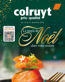 Catalogue Colruyt de du mercredi 13.12.