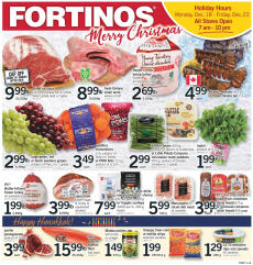 Fortinos flyer from Thursday 14.12.