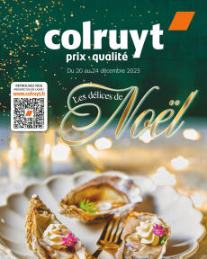 Catalogue Colruyt de du mercredi 20.12.