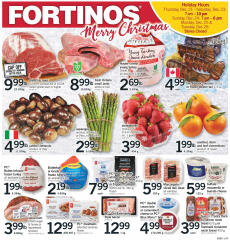 Fortinos flyer from Saturday 23.12.