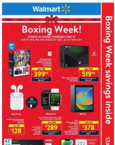 Walmart - Boxing Week Flyer