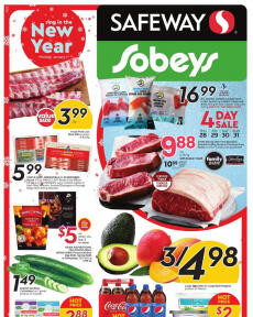 Safeway flyer from Thursday 28.12.