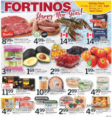Fortinos flyer from Thursday 28.12.