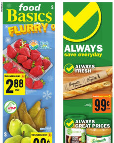 Food Basics flyer from Thursday 04.01.