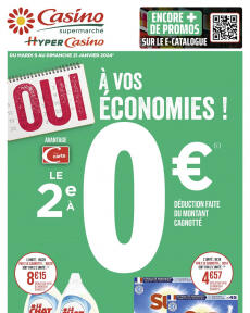 Catalogue Casino de du mardi 09.01.
