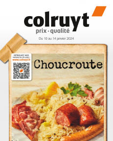Catalogue Colruyt de du mercredi 10.01.