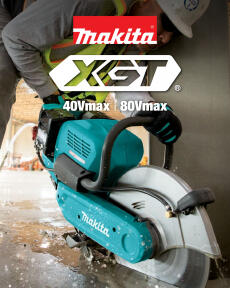 Makita - Mașini cu acumulatori XGT 40Vmax / 80Vmax