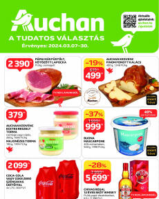 Auchan újság csütörtöktől 03.07.