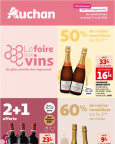 Auchan - La foire aux vins