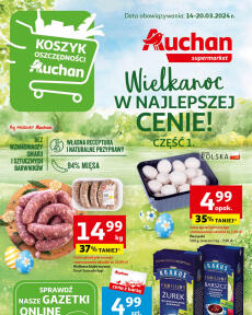 Supermarket Auchan - Wielkanoc z najlepszej cenie! Część 1.