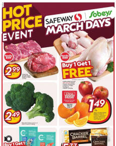 Safeway flyer from Thursday 14.03.