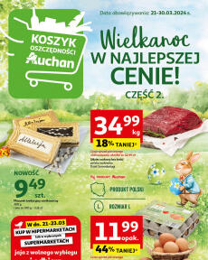 Hipermarket Auchan - Wielkanoc z najlepszej cenie!