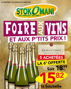 Stokomani - Foire Aux Vins Et Aux P'tits Prix !