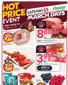 Safeway flyer from Thursday 21.03.