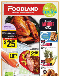 Foodland flyer from Thursday 21.03.