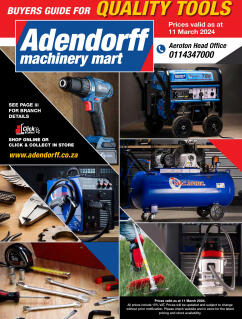 Adendorff Machinery Mart specials from Monday 11.03.