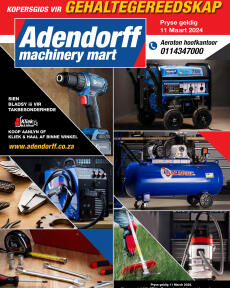 Adendorff Machinery Mart specials from Monday 11.03.