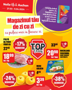 catalog Auchan de la miercuri 27.03.