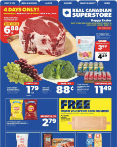 Real Canadian Superstore flyer from Thursday 28.03.