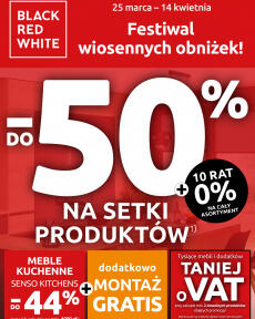 Black Red White - Festiwal wiosennych obniżek do -50%