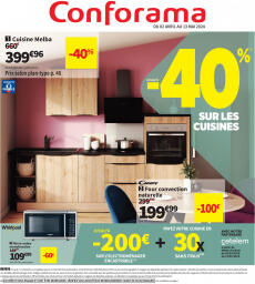 Catalogue Conforama de du mardi 02.04.