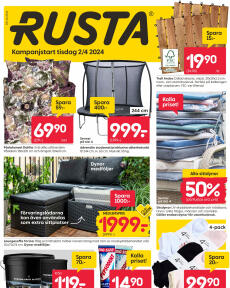 Rusta-broschyr från Tisdag 02.04.