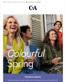 C&A - Šarena proljetna moda