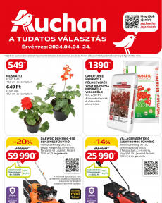 Auchan újság csütörtöktől 04.04.