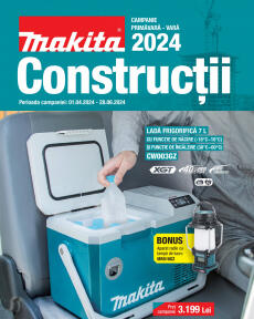 Makita - Broșură Campanie Construcții Primăvară-Vară 2024